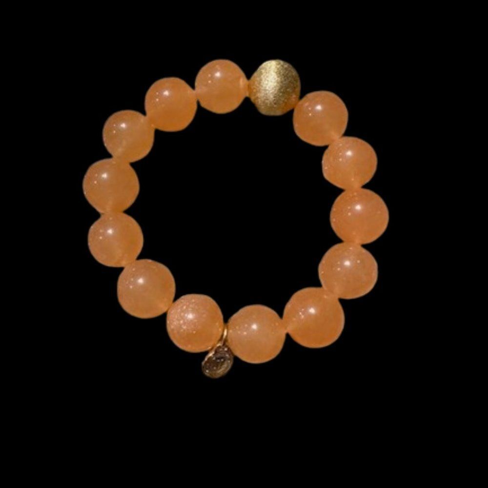 Orange Chunky Bead Bracelet 4040  NWT Boutique